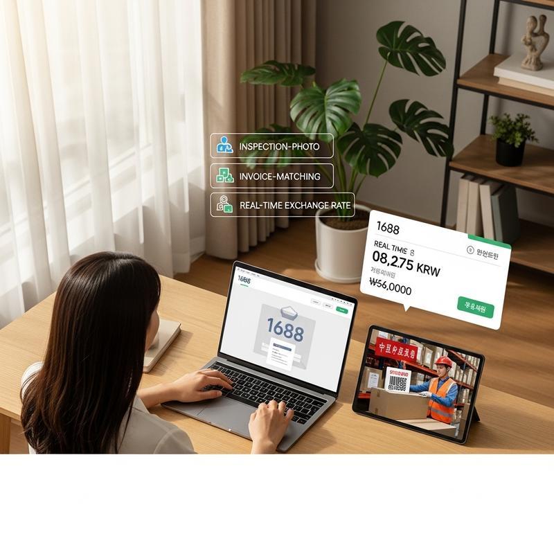 1688 실시간환율 — 결제 직전 환율 확인